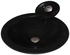 Wash Basin Color Black With Basin With Waist With Mixer Black