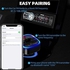 Wisfunlly FM Transmitter, Bluetooth FM Transmitter Wireless Radio Adapter Car Kit with Dual USB Charging Car Charger MP3 Player Support TF Card & USB Disk