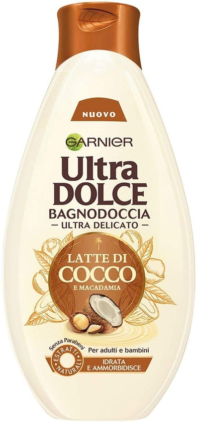 Garnier Ultra Dolce Body Wash Coconut Milk & Macadamia 500ml