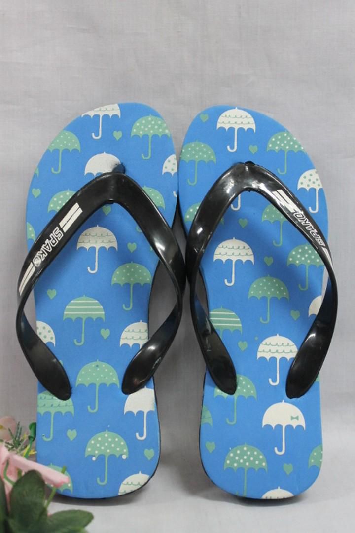 E8market 1 pair sparko women flip slipper - 5 Sizes (light blue)