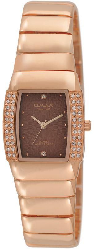 Omax Watch for Women , Analog , Metal Band , Rose Gold , OMJHS061600D
