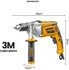 Get Ingco Id11008 Impact Drill, 1100 Watt, 13 Mm, Id8508 - Black Yellow with best offers | Raneen.com