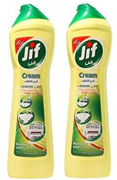 Jif Cream Cleaner - Lemon, 2 x 500ml