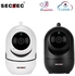 SECTEC 1080P Cloud Wireless IP Camera Intelligent Auto Tracking Of Human Home Security Surveillance CCTV Network Wifi Cam(720P-Black)