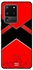 Skin Case Cover -for Samsung Galaxy S20 Ultra Red/Black Red/Black