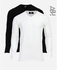 Agu Bundle of 2 V-Neck T-Shirts - Black & White