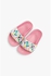 MOTHERCARE Girls Animal-Print Slider Sandals