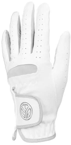 1 Pcs Men's Left Hand Golf Glove Micro Soft Fiber Breathable Mens Golf Gloves White Color