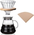 Pour Over Coffee Maker Clear 800ml