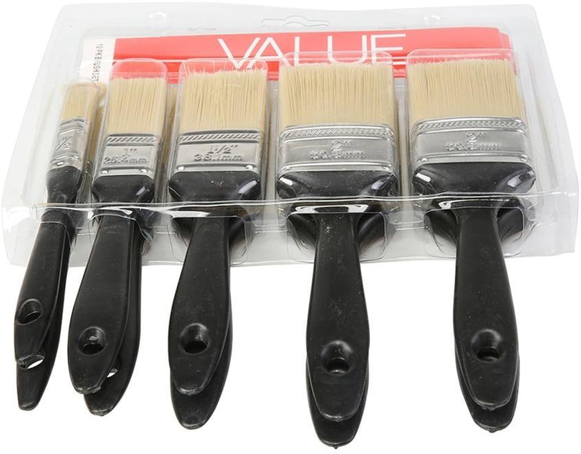Ace Value Brush Set (Set of 10, Blonde & Black)