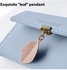 Credit Card Holders, Wallet Womens Ladies Leather Vintage Zipper Coin Purse for Girl Lady, Blue