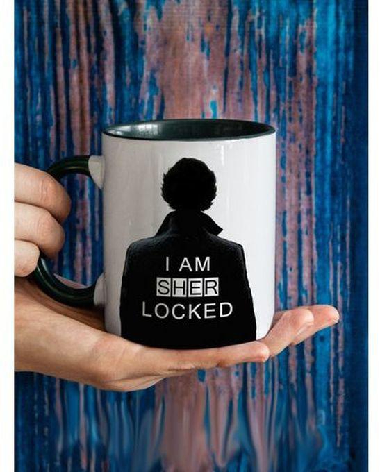 I Am Sherlocked Ceramic Mug - Multicolor