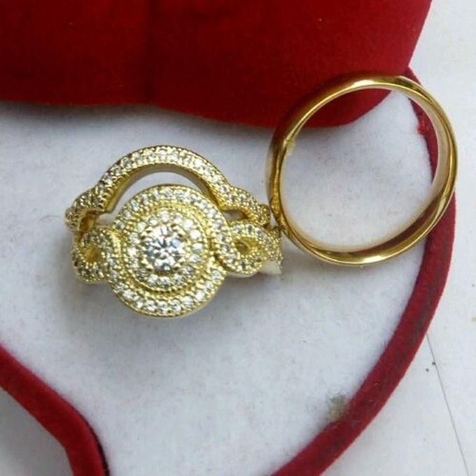 Queency Gold Plated Wedding Ring