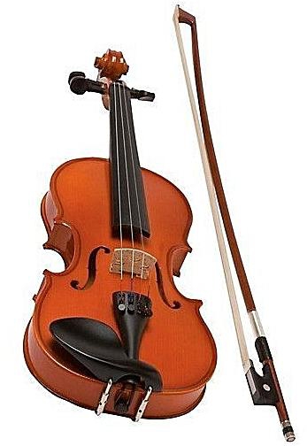 Generic Violin -Golden Brown + Free Carrying Case