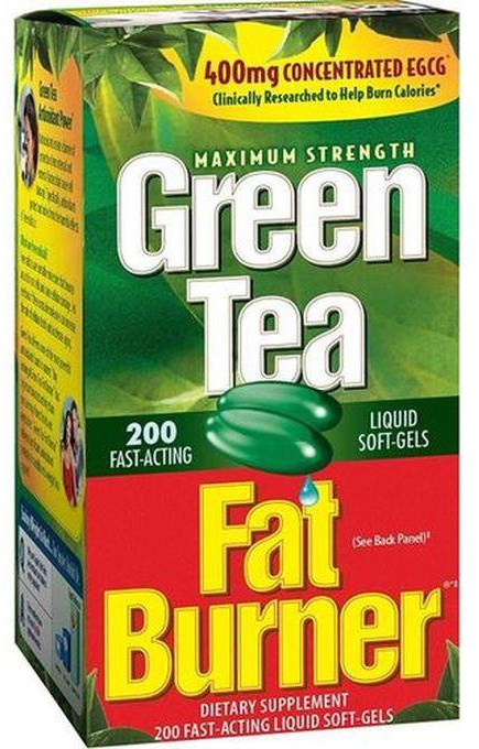Applied Nutrition Green Tea Fat Burner (400mg X 200 Gels )