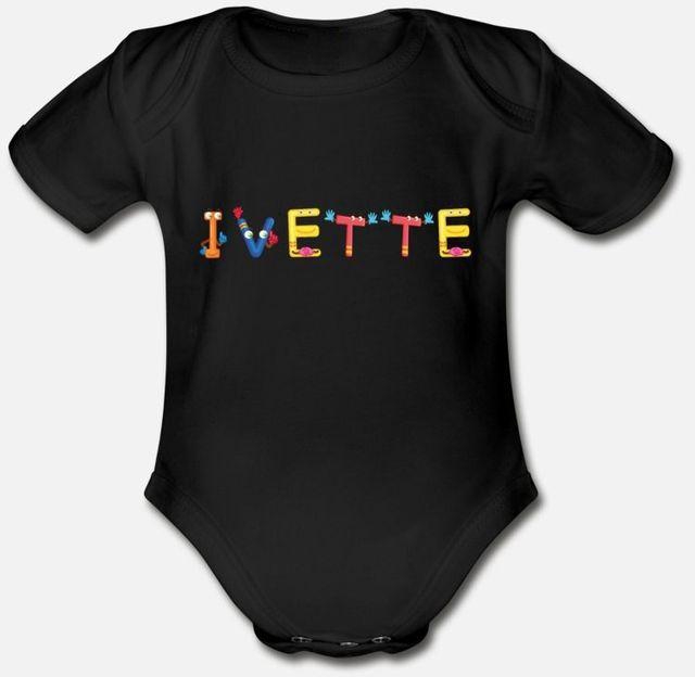 Ivette Organic Short Sleeve Baby Bodysuit