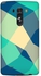 Stylizedd LG G3 Premium Slim Snap case cover Matte Finish - Checkered Aqua