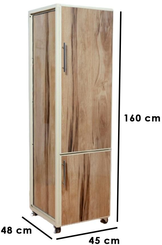 Kitchen Storage Unit 160×45×48 cm - Beige - AMA.5502