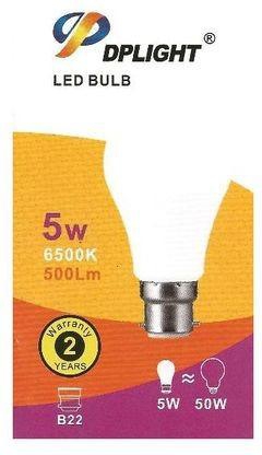 DP Light 5 Watts LED Bulb