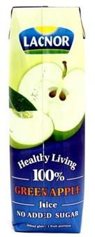 Lacnor Healthy Living Cloudy Apple Juice - 1 L