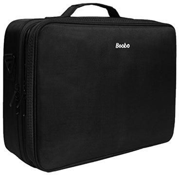 Large Professional Travel Cosmetic Bag Black