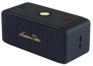 Haino Teko Germany S46 Mini Wireless Super Bass Bluetooth Portable Speaker (Black)