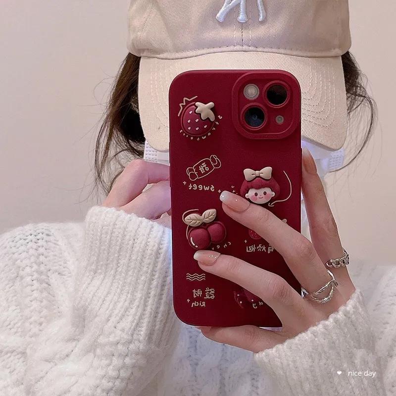 Phone Case For OPPO A78  A17 A17K A96 A76 Reno 9 8 7 8T 7Z 6 5 4 5Z 4F A16 A74 A94 A54 A93 A72 A92 Realme 10 9i 9 Pro+Plus 8 C21Y Girl Fashion Silicone Anti-Fall Protective Cover