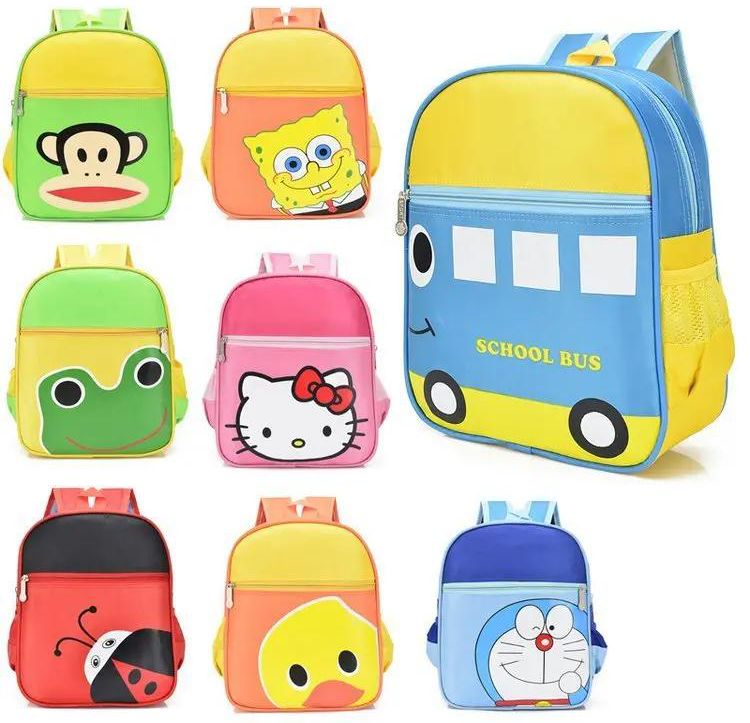 MIBO Children's Bookbag Kindergarten Cartoon Backpacks Cute Girls Boys Babies  School Students
