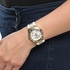 Guess Luna Women's White Dial Rubber Band Multifunction Watch - W0653L3