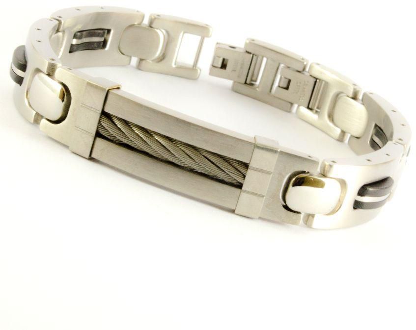 Bracelets for Men of The stainless steel - silver Color - br044-0401
