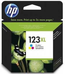 HP 123XL Tri Colour Ink Cartridge (F6V18AE)