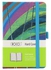 88 Sheet Lined Memo Notebook With Elastic Band Multicolour