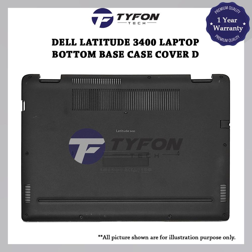 Dell Latitude 3400 E3400 Laptop Bottom Base Case Cover D