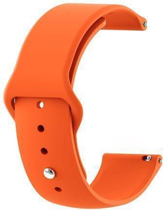 22mm Sicon Strap For Samsung Galaxy Watch3 45 Orange