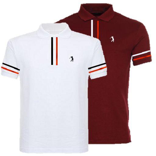 Men’s Top Notch 2-in-1 Polo T-shirt