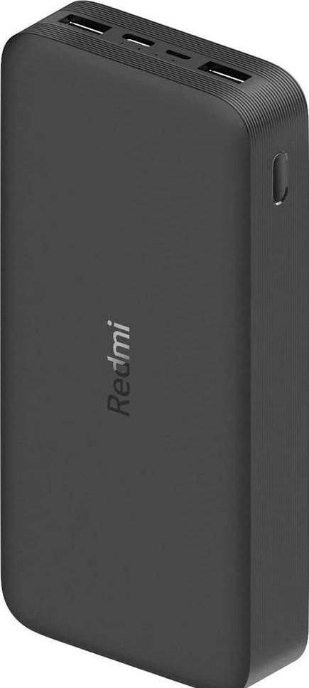 Xiaomi 20000mAh Redmi 18W Fast Charge Power Bank, Black | VXN4304GL