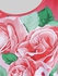 Plus Size Colorblock Rose Print Tee - 5x | Us 30-32