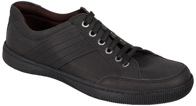 Trojan Casual Style Sneakers - Black