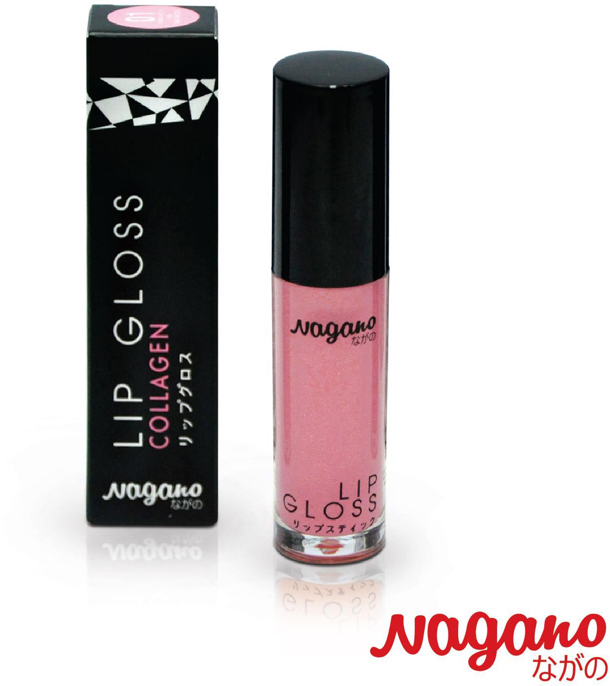 Nagano Lip Gloss (Pink Macaroon)