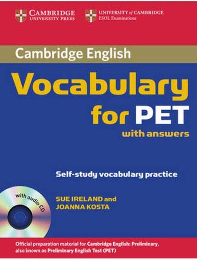 Cambridge University Press Cambridge Vocabulary for PET with Answers and Audio CD (Cambridge Books for Cambridge Exams) ,Ed. :1
