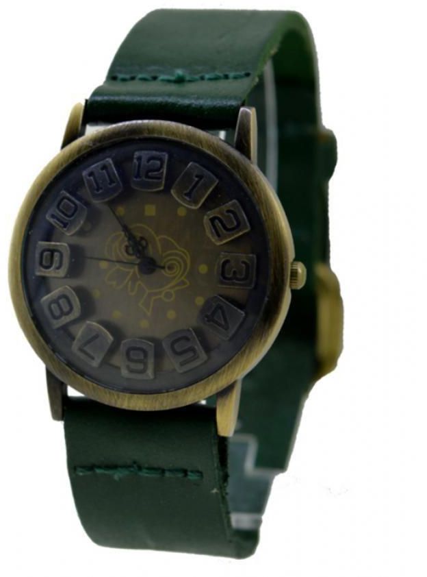 Generic Leather Watch - Green