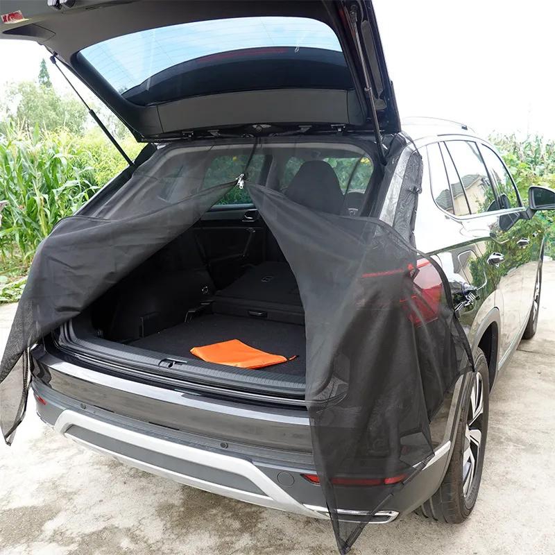 Car tail Lens hood Screen window automobile tailgate Mosquito prevention sunshade Screen window magnetic Magnetic attraction Mosquito prevention Screen window Self driving travel e
