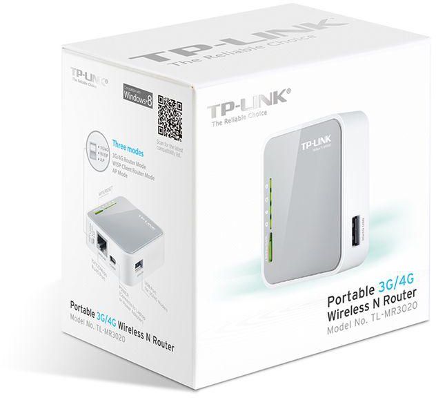 TP-Link TL-MR 3020 3G/4G Wi-Fi Router