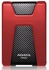 Adata 1TB - HD650 Anti-Shock USB 3.0 External Hard Drive - Red