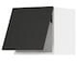METOD Wall cabinet horizontal w push-open, white/Sinarp brown, 40x40 cm - IKEA