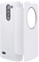 LG D335(L Bello) NEW LEATHER CASE [White Color]