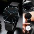 Men's Watch Business Casual Men's Black Watch Fashion Simple Gift Box Men's Watch Accessories