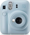 FujiFilm Instax Mini 12 Instant Camera - Pastel Blue, with Instax Mini Film Sheets - 20 Packs