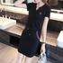 New Product Selection Large Size Women's 2023 Summer New Fat mm Dress Age Reducing Fresh and Sweet Princess Style Fat Sister Slim Covering Belly Casual Sports Dress