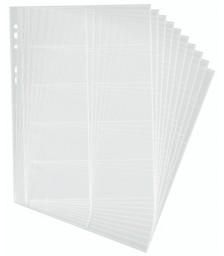 Durable 2389 A4 Transparent Refill Set, 10/Pack, 200 Cards